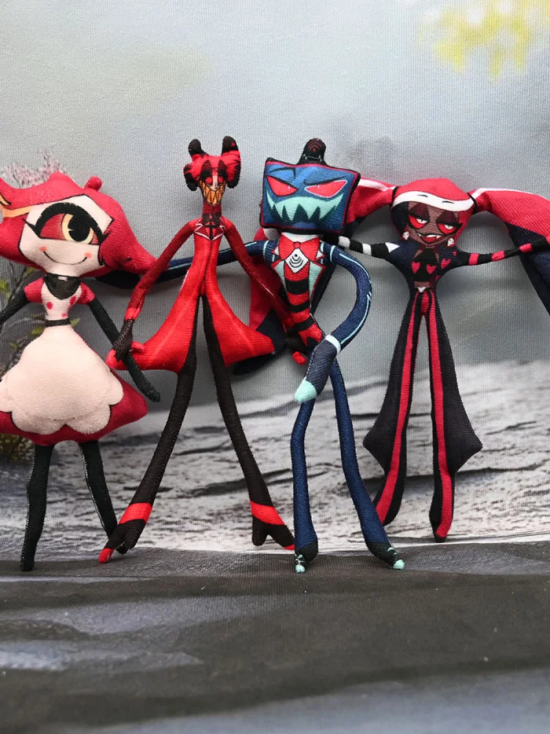 Alastor Hazbin Hotel Abstract Figure Articulated Poseable Doll With Wire Skeleton Movable Joints Collectible Figurine For Fans - Image 6