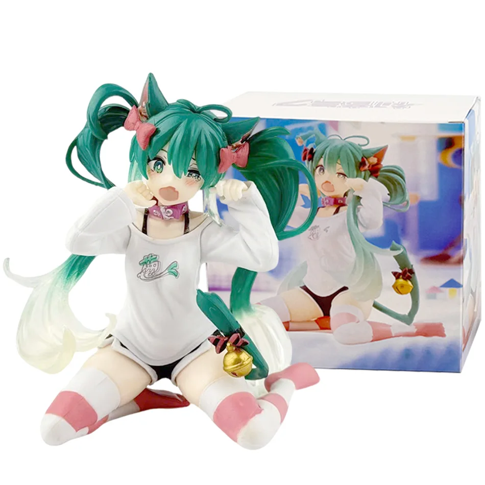 New In Stock Hatsune Miku In A World With Closed Windows Collectible Anime Action Kwaii Miku Figures Model Toys Christmas Gifts - Image 5