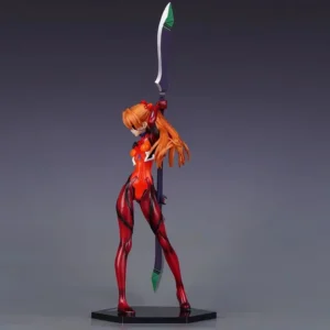 Anime Evangelion Asuka Langley Soryu Action Figure - Battle Dress Pretty Girl Collectible Toy Model for Fans