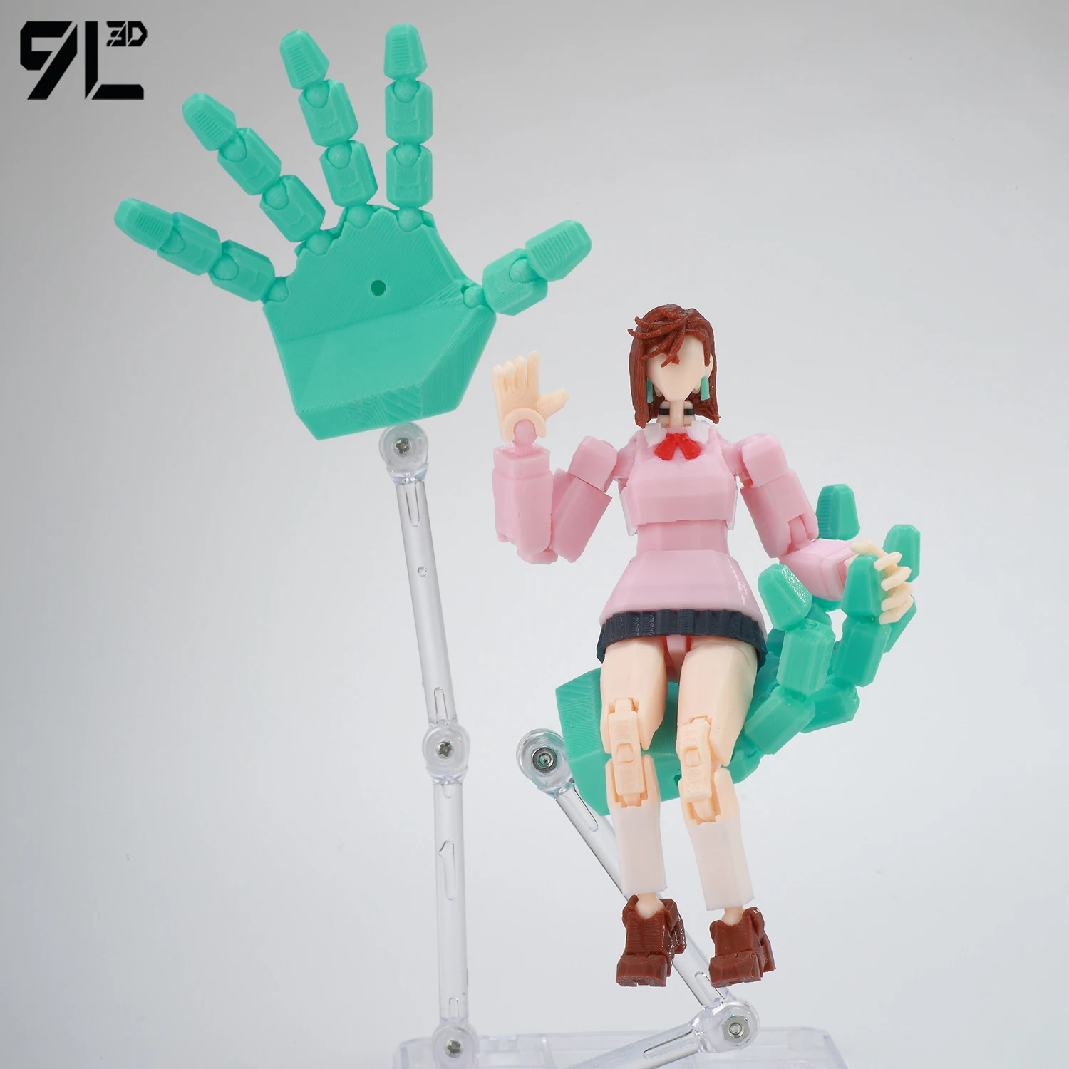 9L3D Dandadan Heroes AyaseMomo Dantalian LUCKY13 Titan13 Multi-Jointed T13 Dummy13 Anime Action Figure Collectible Toys Gifts - Image 4