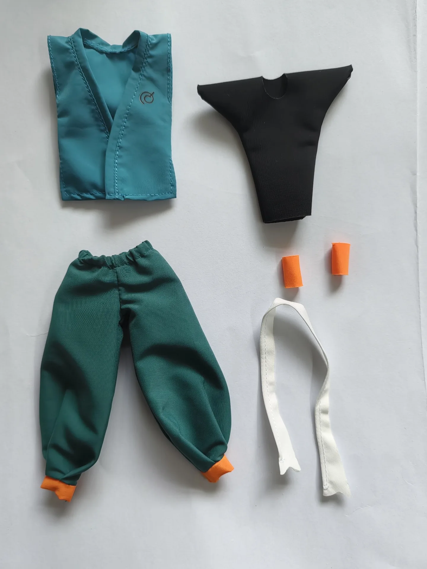 Handmade 1/12 Scale Male Soldier Classic Character Vest Top Pants Wrist Protection Waist Belt Set for SHF Action Figure - Image 7