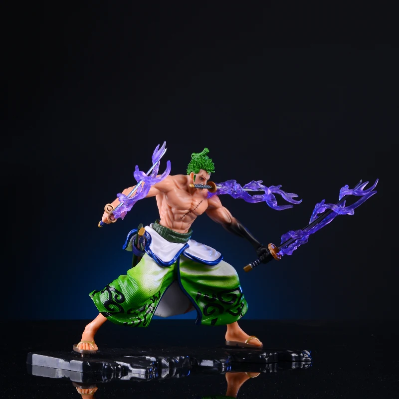 New 20cm One Piece Anime Figure GK Roronoa Zoro Action Figure PVC Collection Cartoon Model Doll Gift Toys Decoration - Image 3