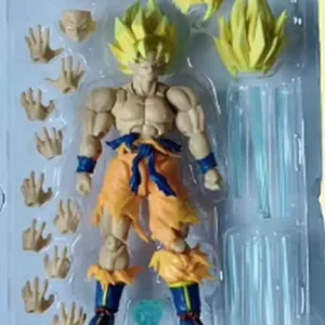 Shf Dragon Ball New Black Goku Saiyan Zamasu Pink-Jointed Action Figure Model Figurine Anime Collection Decoration Model Toys