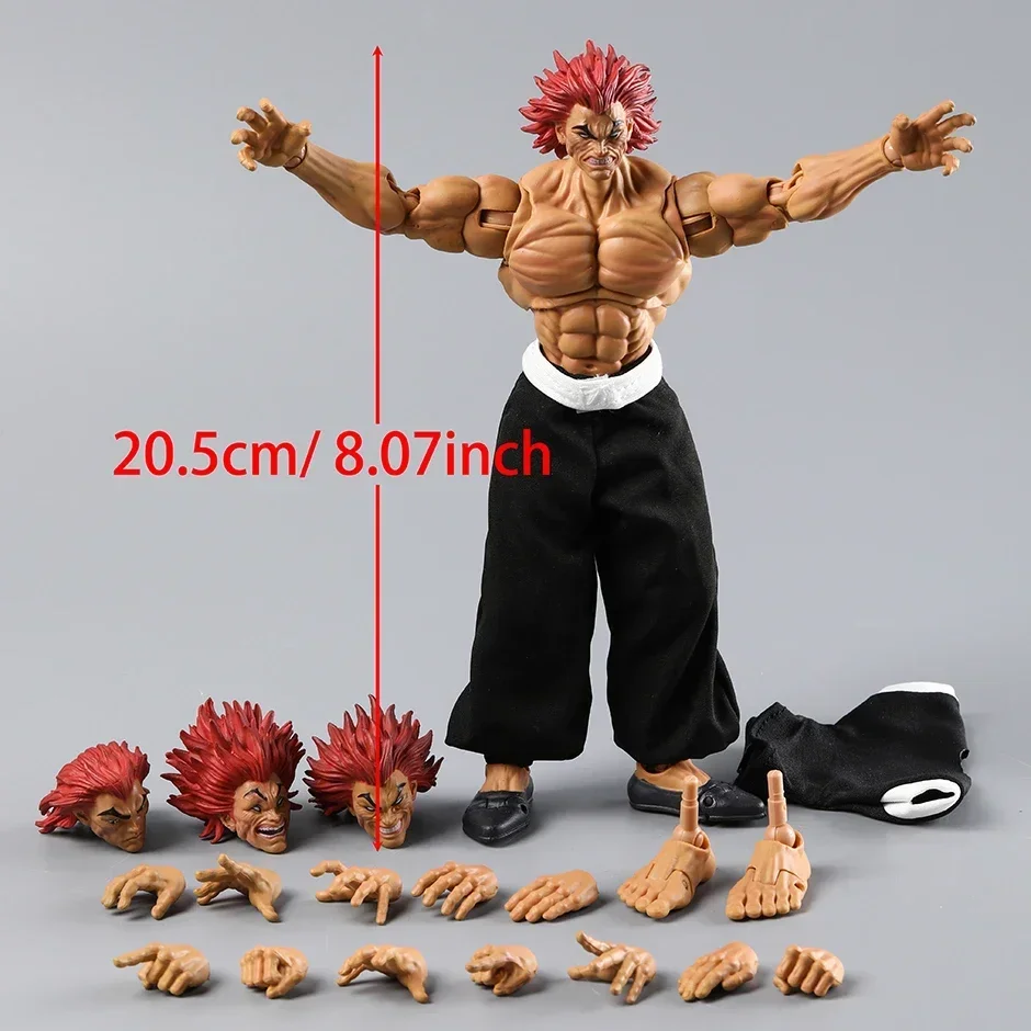 Storm Toys 1/12 Baki Hanma: Son of Ogre Hanma Yujiro Model Figurals Brinquedos Action Figure - Image 9