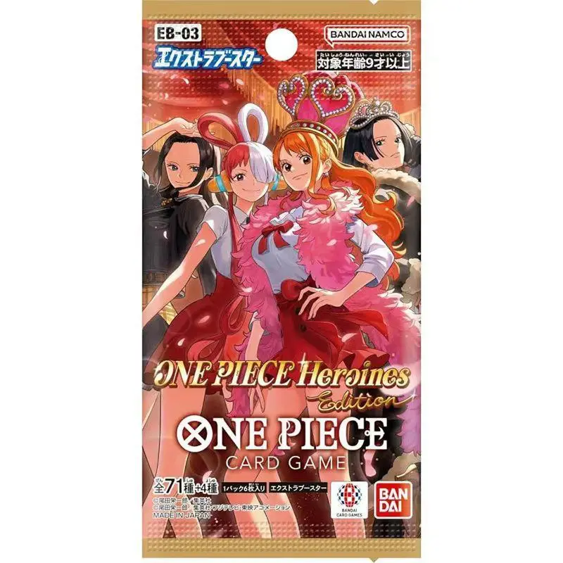 New One Piece Tcg Tranding Card Eb03 Heroines Edition Booster Box Chinese Sealed Full Set Card Game Card Box Collectible Gifts