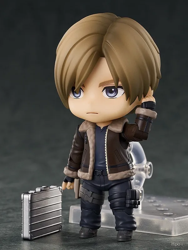 Aixlan #2337 Leon Scott Kennedy Figure 10cm Q Version Cute PVC Action Figure Amine Birthday Gift Collectible Figurine - Image 4