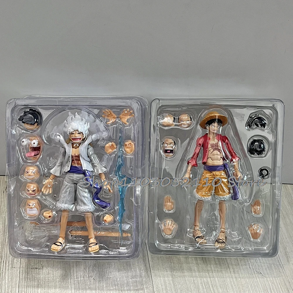 Monkey D Luffy Figure White Nika Luffy S.H.Figuarts Luffy SHF Figure Movable Joints Collection Model Toys Birthday Gifts