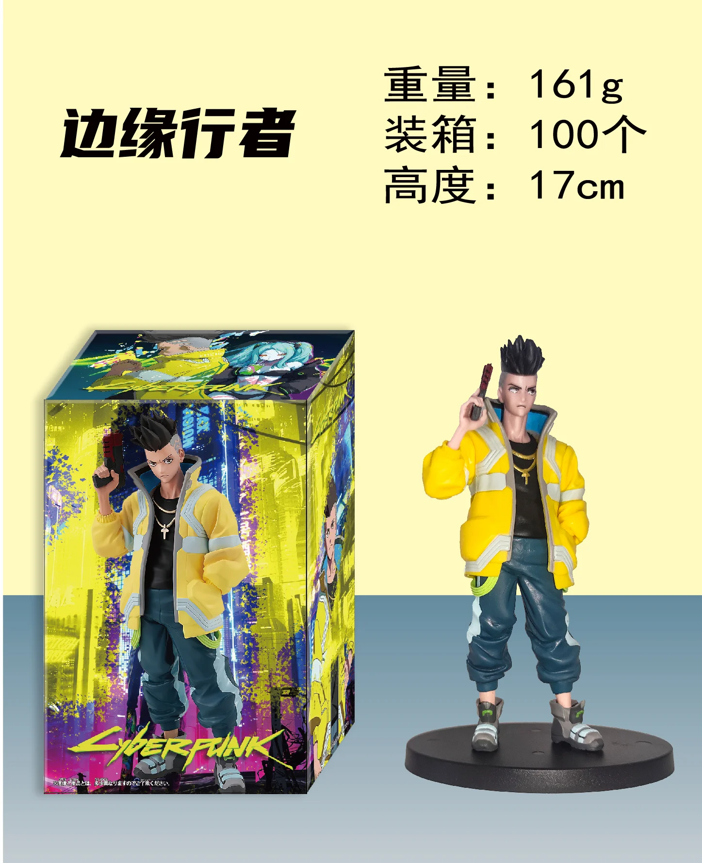 16CM Anime Game Cyberpunk: Edgerunners David Martinez Figure Standing Anime Model Toy Gift Lucy Collection Rebecca Aciton Figure - Image 3