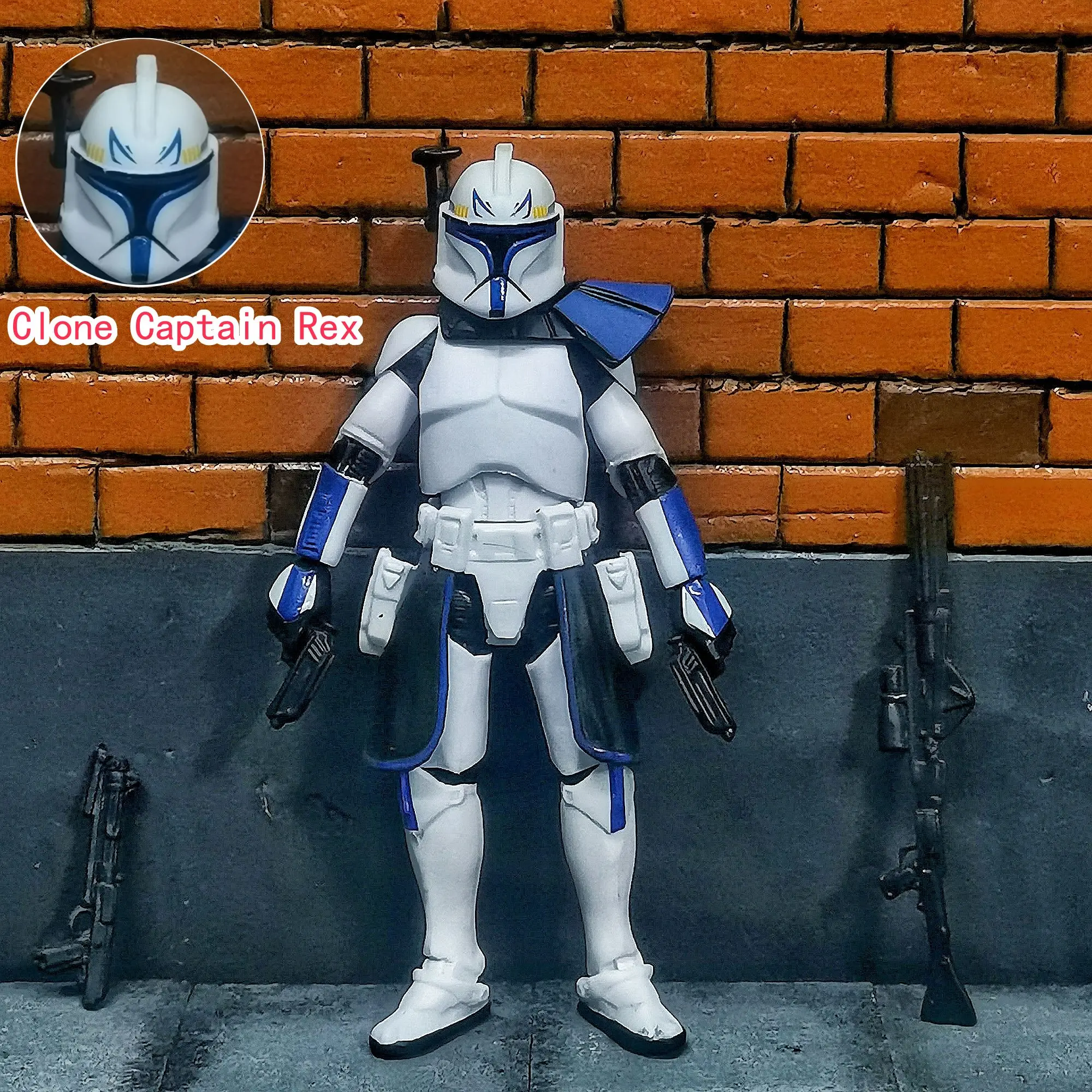 Star Wars 3.75 Inch 1/18 501st 212th 91st Clone Trooper Captian Rex Commander Neyo Action Figure Toys Model Loose - Image 14
