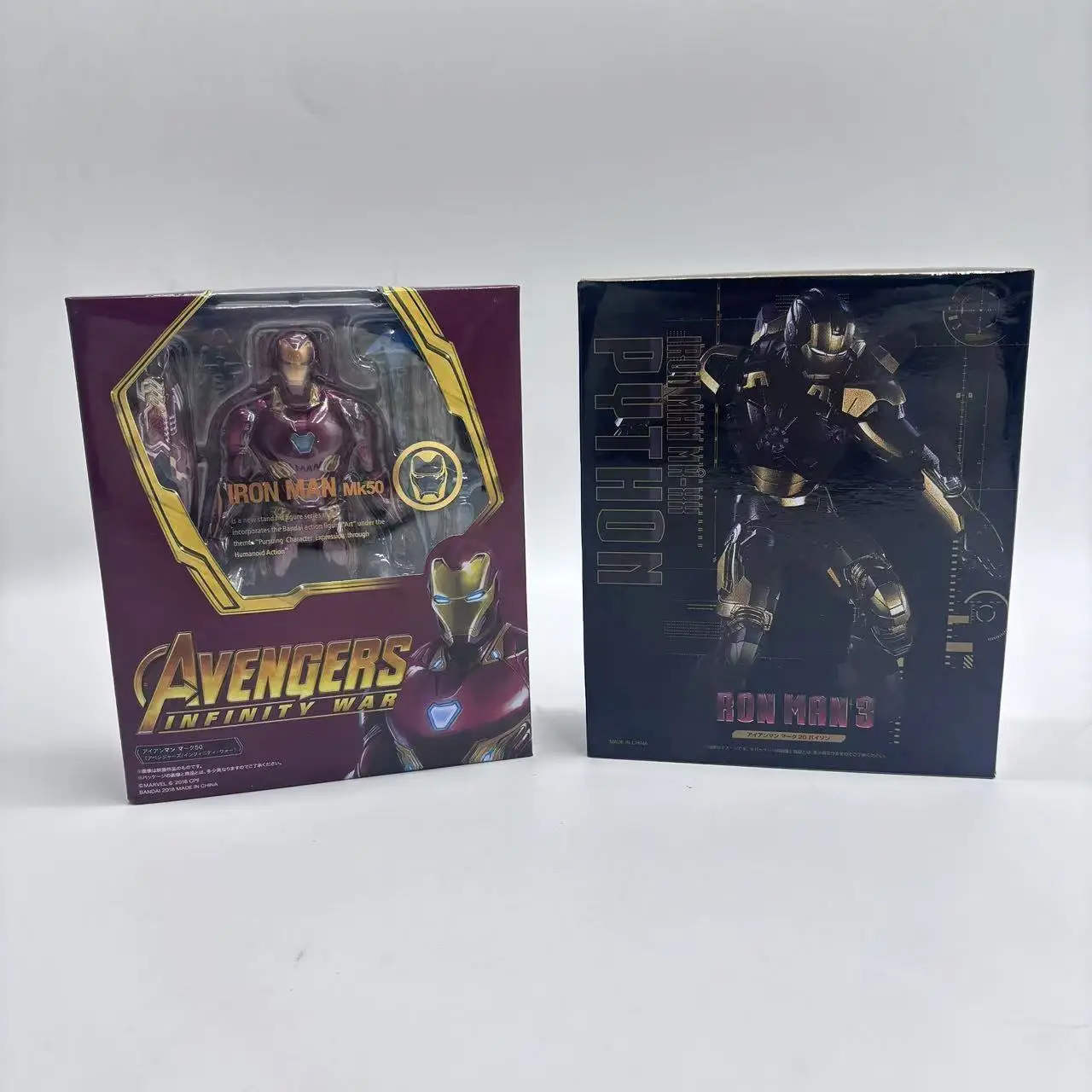 Limit Cheap Sale SHF Ironman MK7 MK50 MK20 MK46 MK47 Articulated Action Figures Toys for Children