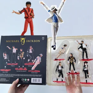 SHFiguarts Michael Jackson Action Figure White Suit Figma 096 Thriller MJ Classic Anime Toys Collection Model For Birthday Gift