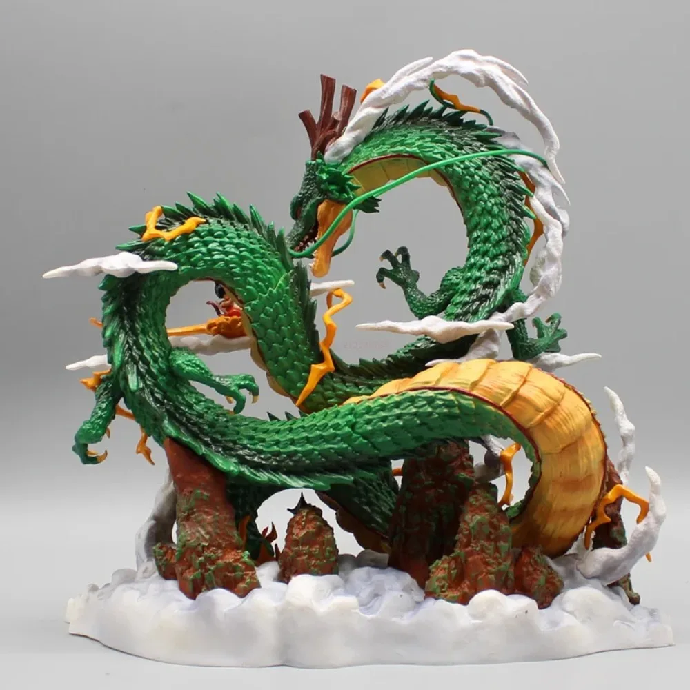 22cm/8.66in Dragon Ball Anime Figure Shenron Figure Goku And Shenron Figurine Pvc Statue Collection Model Decoration Toys Gifts - Image 5
