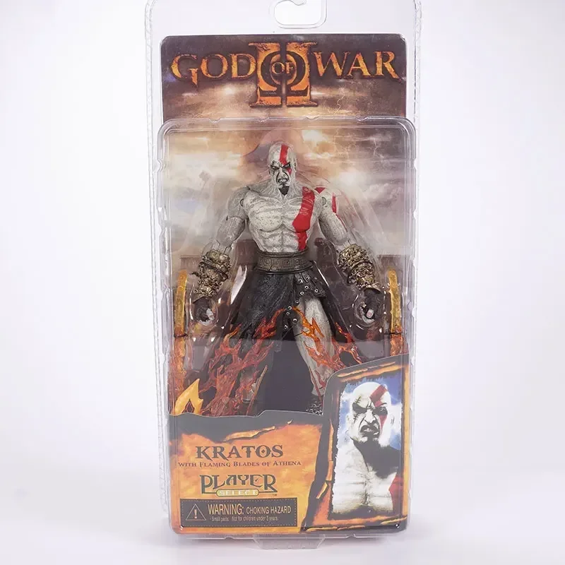 Classic Game NECA God of War 2 II Kratos In Ares Armor W Blades 7" PVC Action Figure Toy Hot Retail - Image 3