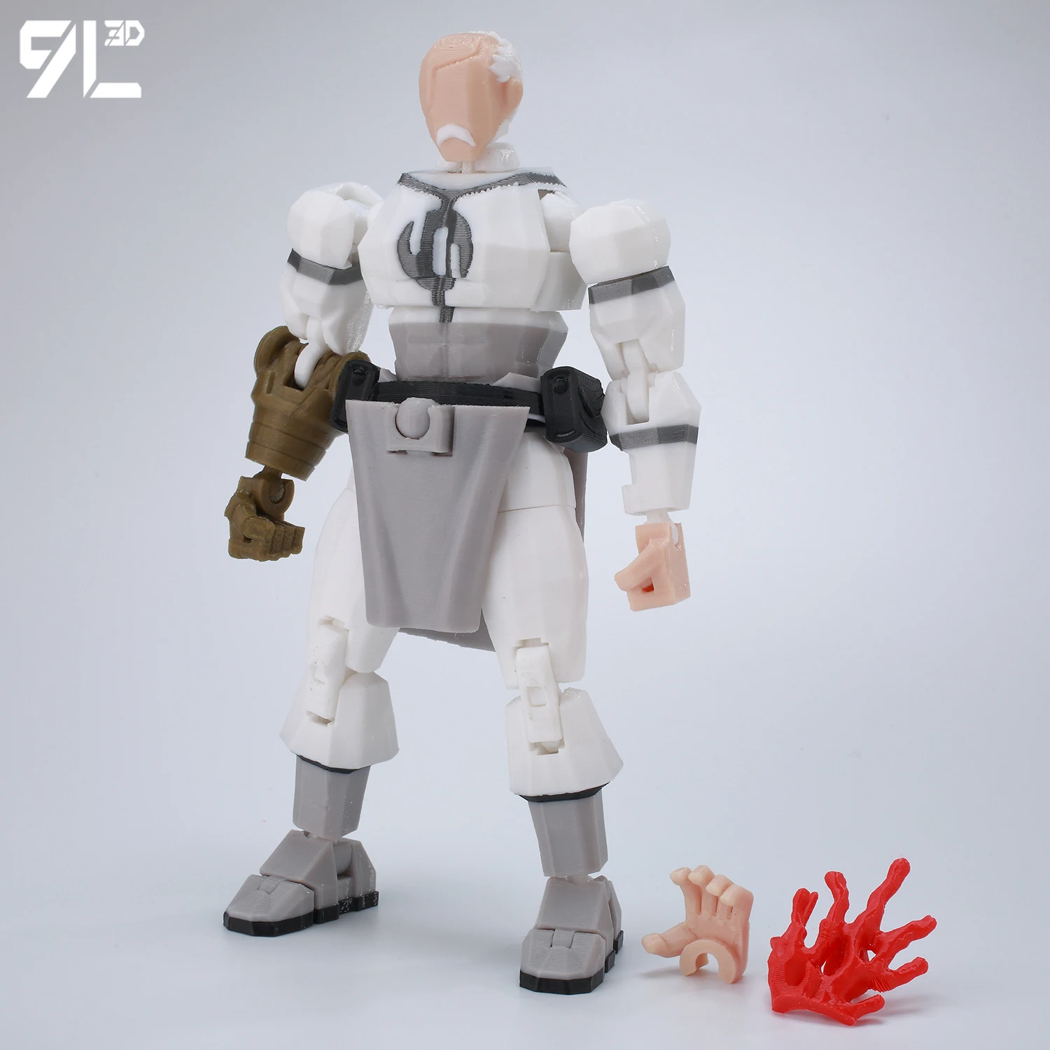 9L3D Superhero Team Invincible Boy Heroes Action Figure Lucky13 Dummy13 Multi-Colored T13 Multi-Jointed Collectible Toys Titan13 - Image 18