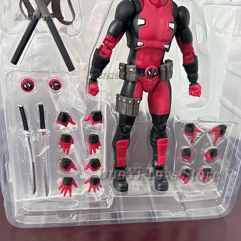 Mafex 082 X-Men Deadpool Action Figure Comic Version Collectable Model Toy Doll Gift - Image 4