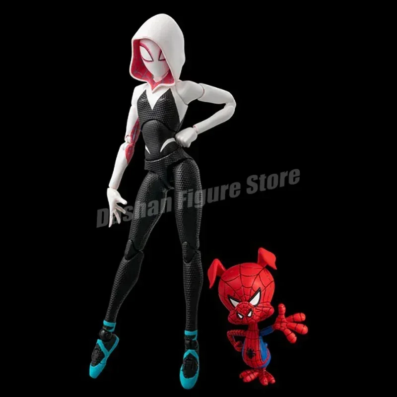 Sv Action Spider-Man: Across the Spider-Verse Figure Spider Man Gwen Stacy Miles Morales Action Figures Peter Parker Model Toys