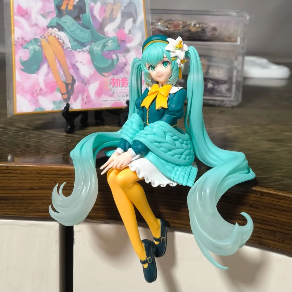 New Hatsune Miku Anime Figure Toys Flower Fairy MIKU 3 Kinds Kawaii Cartoon PVC Action Figurine Model Dolls Birthdays Gifts Kids - Image 4