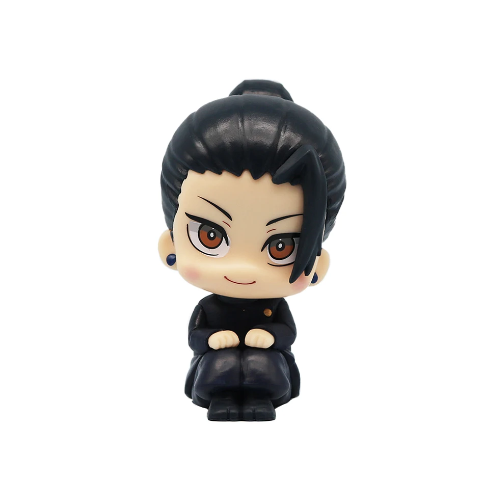 10cm Jujutsu Kaisen Mini Figures Satoru Gojo Figure Action Geto Suguru Figurine Q Version Anime Model PVC Collection Toys Statue - Image 9