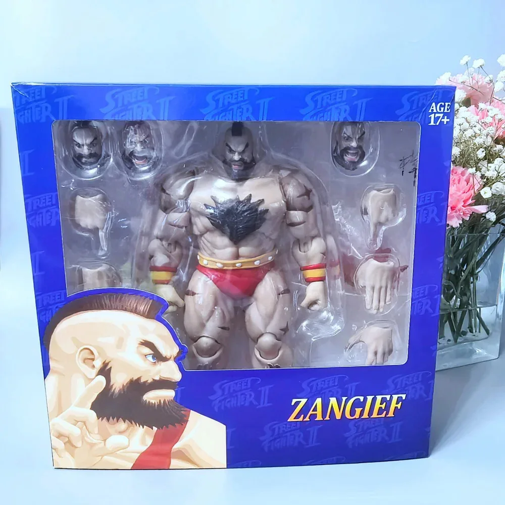 Street Fighter Zangief Articulated Action Figure Collectible Model Toys 22cm - Image 6