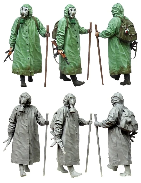 1/35 Resin Model Figure GK, Military theme ，Unassembled and unpainted kit