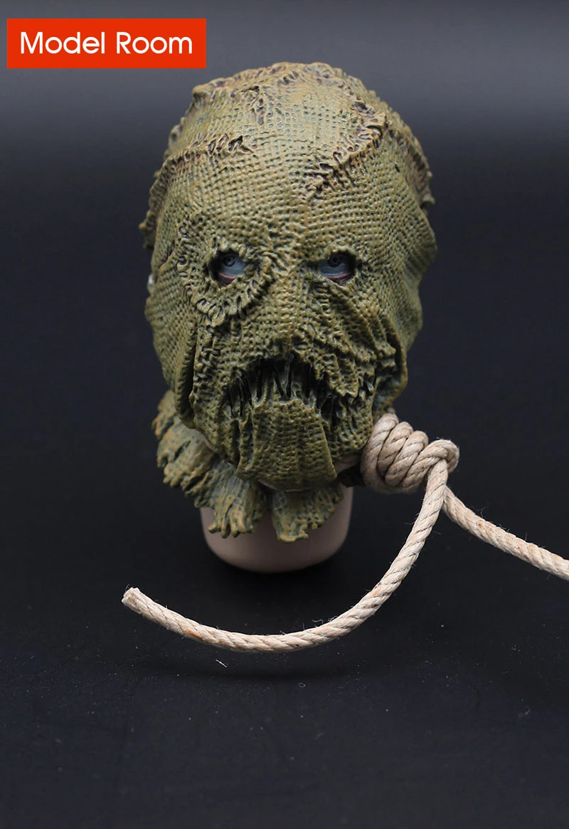 1/6 Gotham Scarecrow Costume Head Sculpt Set Soldier Clothes Model Fit 12” Male Action Figure Body