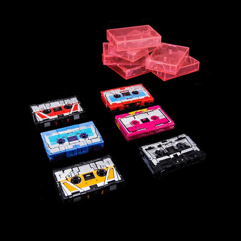 THF Transformation Soundwave Six Tape Troop G1 Mindwipe Rumble Frenzy Ravage Laserbeak Buzzsaw Limit KO Figure Robot Toys KBB - Image 4