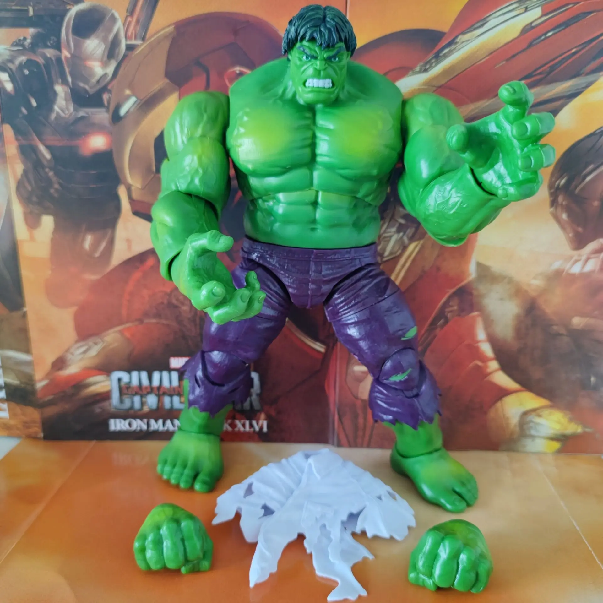 Marvel Legends 80th Incredible Hulk From 2pack Exclusive 8″ Loose Action Figure