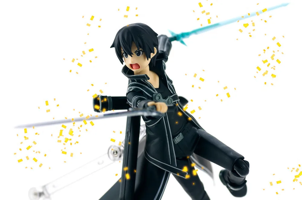 Anime SAO Kirito Kazuto Asuna Figma 174 178 241 248 PVC Action Figure Statue Collectible Model Toys Doll Gifts - Image 4