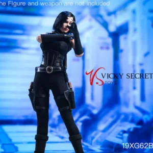 VSTOYS 19XG62 1/6 female figure clothes black phoenix white phoenix assassin suit tights 12 inches action figure