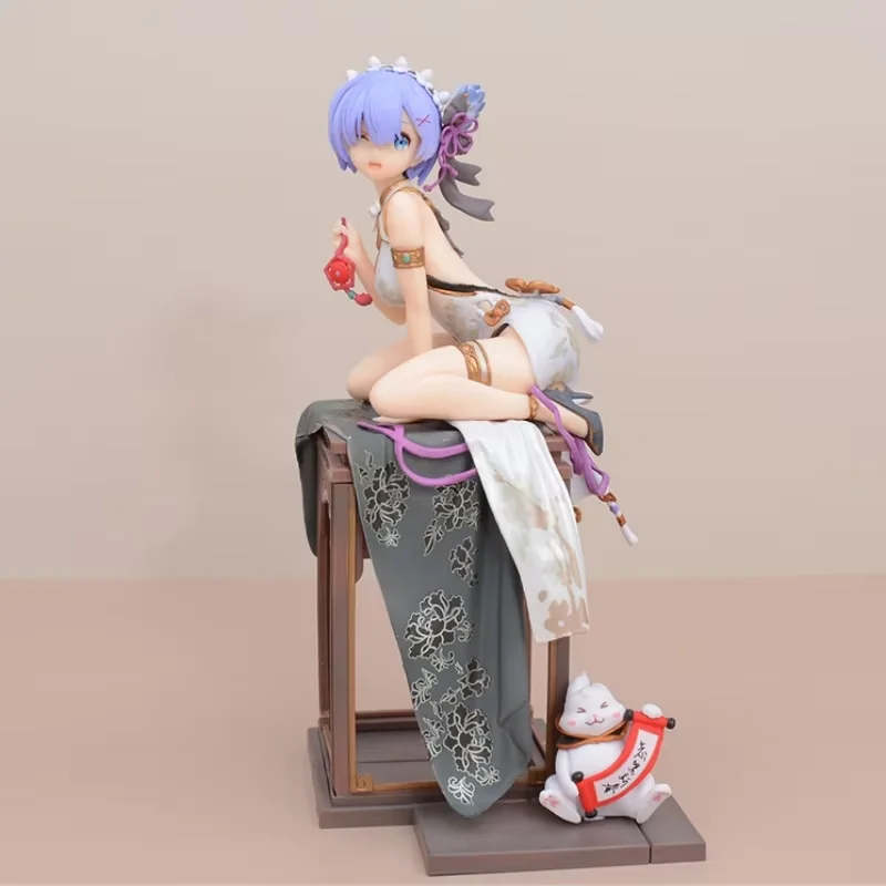Re:life In A Different World From Zero Rem Emilia Chinoiserie Clothing Figure Model Collection Desktop Decoration For Xmas Gifts - Image 8