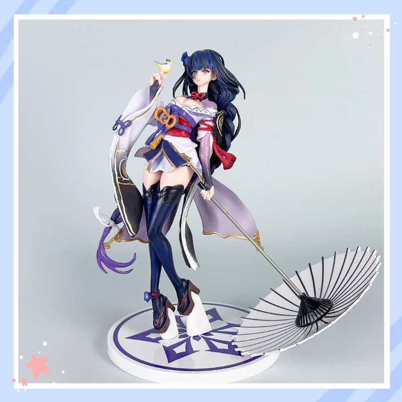 Genshin Impact Raiden Shogun Figure Anime Model Decorative Ornament Game Character Collectible Anime Peripheral - Image 3