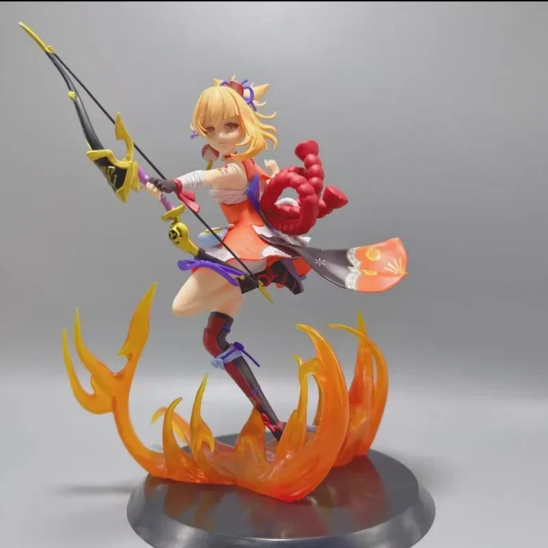 Mobile Game Furina Anime Ganyu Beautiful Girl Genshin Impact Figures Hu Tao Action Figure PVC Collection Birthday Decoration Toy - Image 9