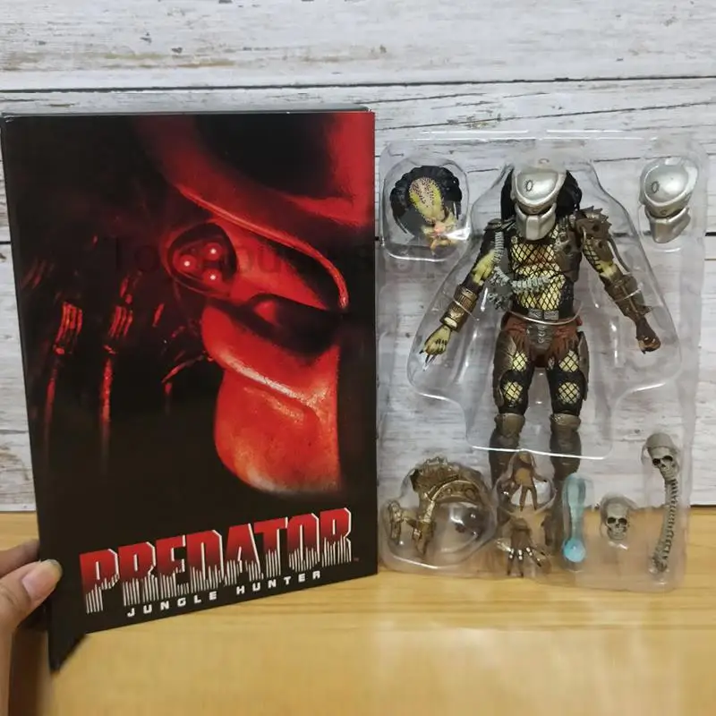 NECA Alien Jungle Hunter PredatorAction Figure Collectible Model Toy Doll Birthday Gift