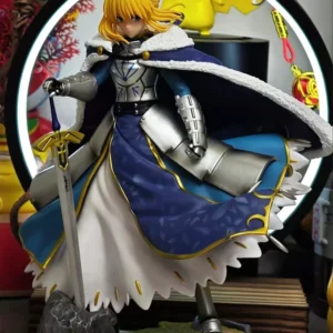 Fate/stay Night Altria Pendragon model Anime Figure Toy Ornament Collectibles 27cm Boys Festival Gifts