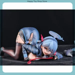 2 Styles Blue Archive Amau Ako Kneeling & Standing Pose Anime Figure Set Collectible Statue Desktop Decoration Gift​