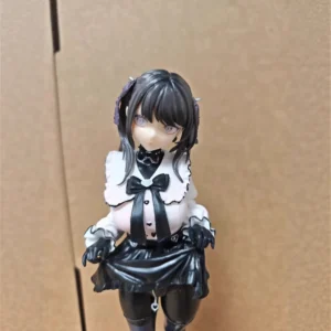Anime Figure 1/6 Scale Kurokawa Miwa Uniform Style Standing Statue With Replaceable Head Pc Case Decoration For Anime Fans
