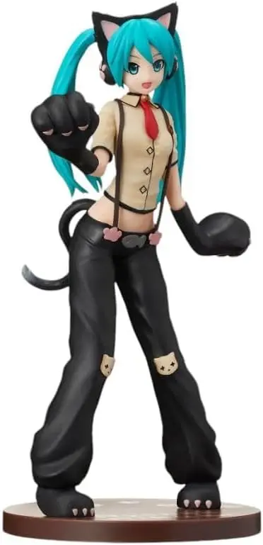 Judai Original SEGA SPM Hatsune Miku Kitty Cat Project Diva Arcade Future Tone PVC Action Figure Model Toys