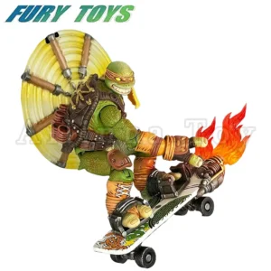 Fury Toys 1/12 5inches Action Figure Wave 3 Rage Samurai Force Turtle Summer Anime Model