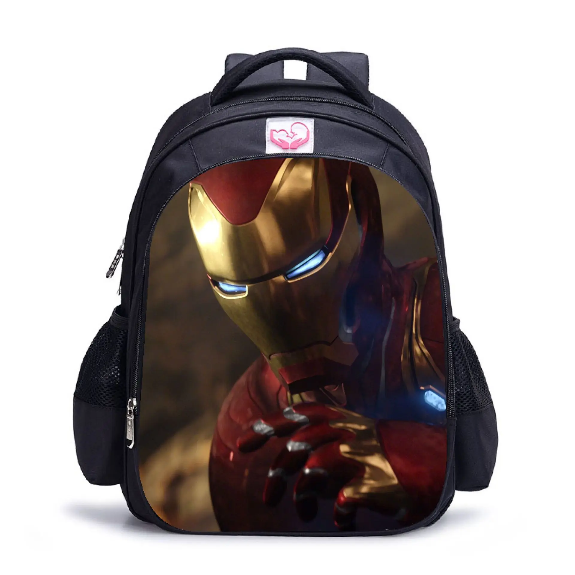 Marvel Avengers Anime Movies Printing Backpack Superhero Iron Man Character Printing Student Waterproof Schoolbag Birthday Gifts - Image 8