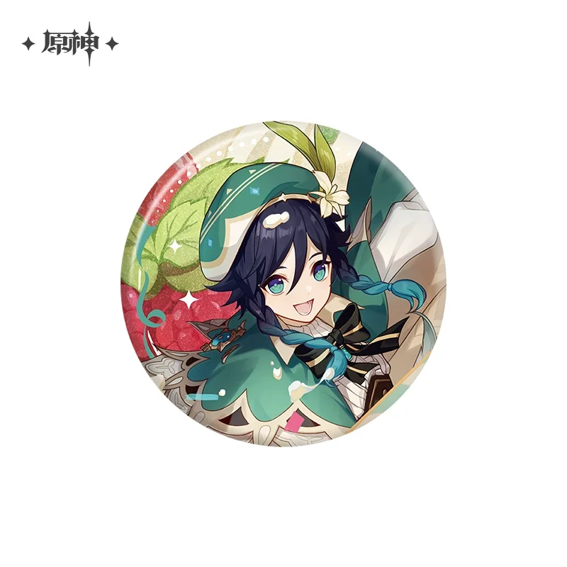 Sunsyea Official Genshin Impact Merch From miHoYo Venti Badge Anime Collection - Image 26