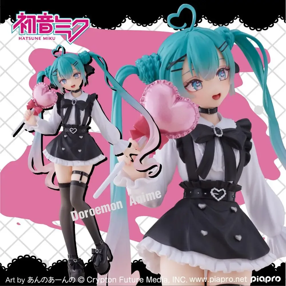 In Stock Original Taito Hatsune Miku Fashion Series Collection Anime Kawaii Hatsune Miku Figures Model Toys Gifts for Fans