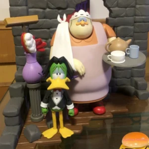 HAPPY CHILDHOOD Count Duckula Nanny Figure VEGETARIAN COUNT SHF Action Figure Toy Moving Model Collecto Gift