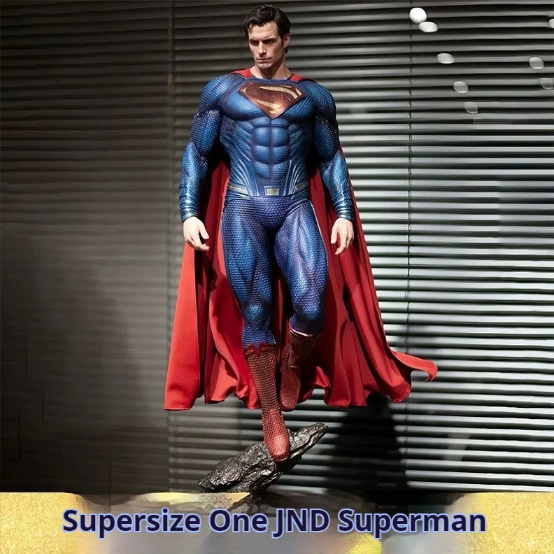 Super High Quality Dc Series Justice League Steel Man Superman Gk Statue Handmade Fashionable Model Ornament Birthday Gift Gift - Image 7