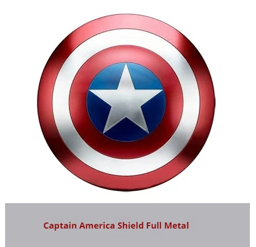 47cm Metal Superhero Captain America Shield Premium Version Model Cosplay Prop Adults And Kids Toys Home Decorat Birthday Gift - Image 12