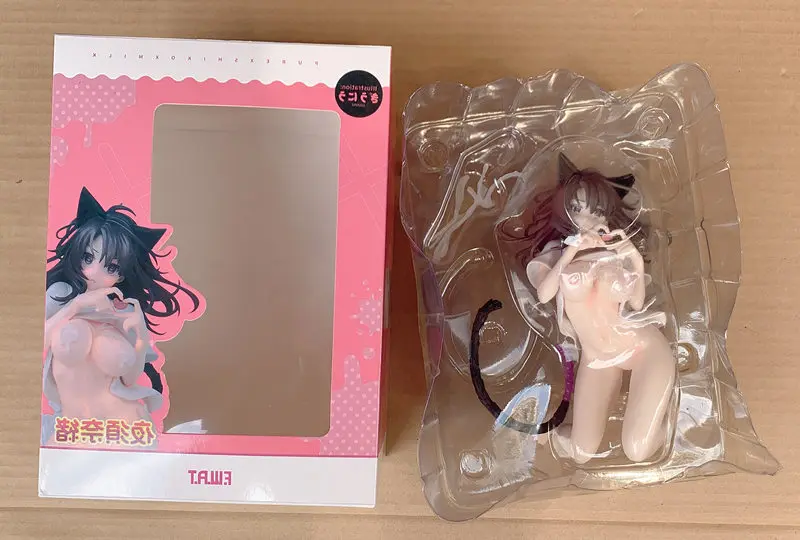 17cm Pure X Shiko X Milk Figure Pvc Model Anime Figurine Collection Statue Desk Decoration Dolls Children Toys Halloween Gifts