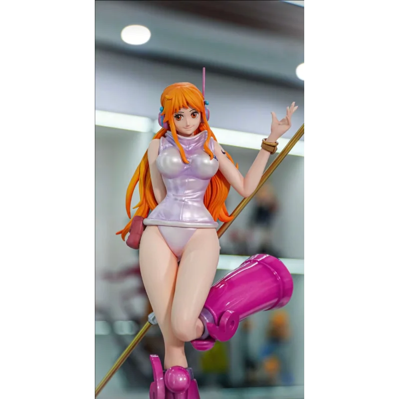 JT Studio 33CM Nami Figure ONE PIECE Nami Anime Figures Egghead Island PVC Statue Collection Model Toys Room Decoration Gifts