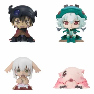 Made in Abyss The Golden City of the Scorching Sun Gashapon 02 Nanachi Prushka Action Figure Model Toys