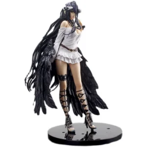 21cm Overlord Albedo Articulated Action Figure Anime Merchandise Otaku Pc Case Ornament Model Figurine Desktop Decoration Gift