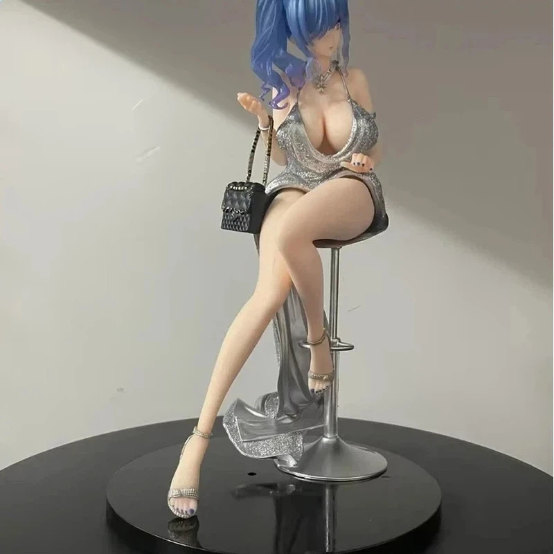 ​​Azur Lane St. Louis Evening Dress Ver. 28cm Sitting Pose Anime Figure Statue Desktop Decoration Gift​