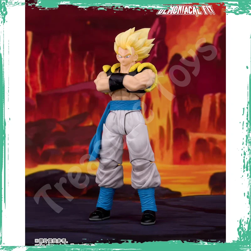Demoniacal Fit Gogeta Figure Dragon Ball Z Super Saiyan Blue Hero Waltz Gogeta The Supreme Dance Anime Action Figure Toys Gifts - Image 4